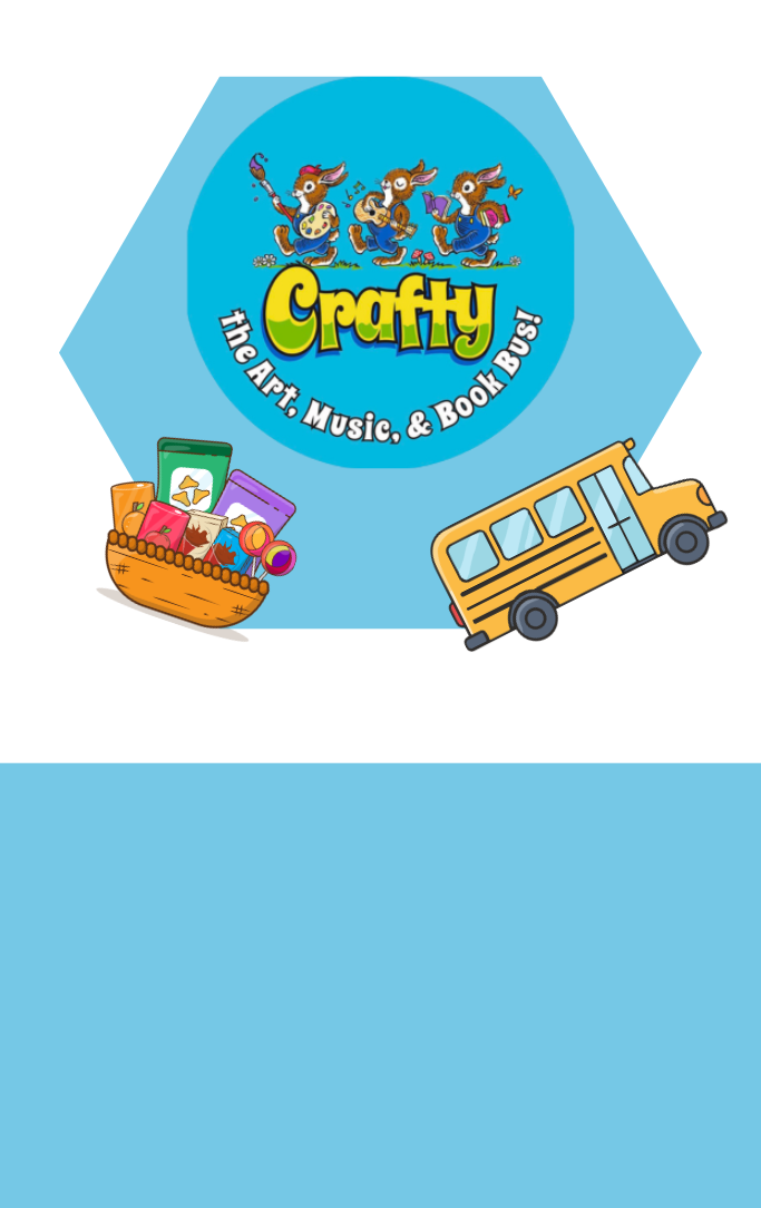The logo for the crafty bus