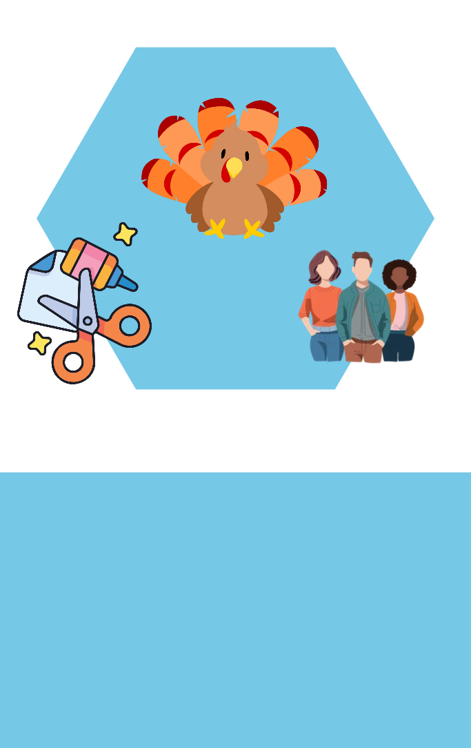 turkey adult craft logo