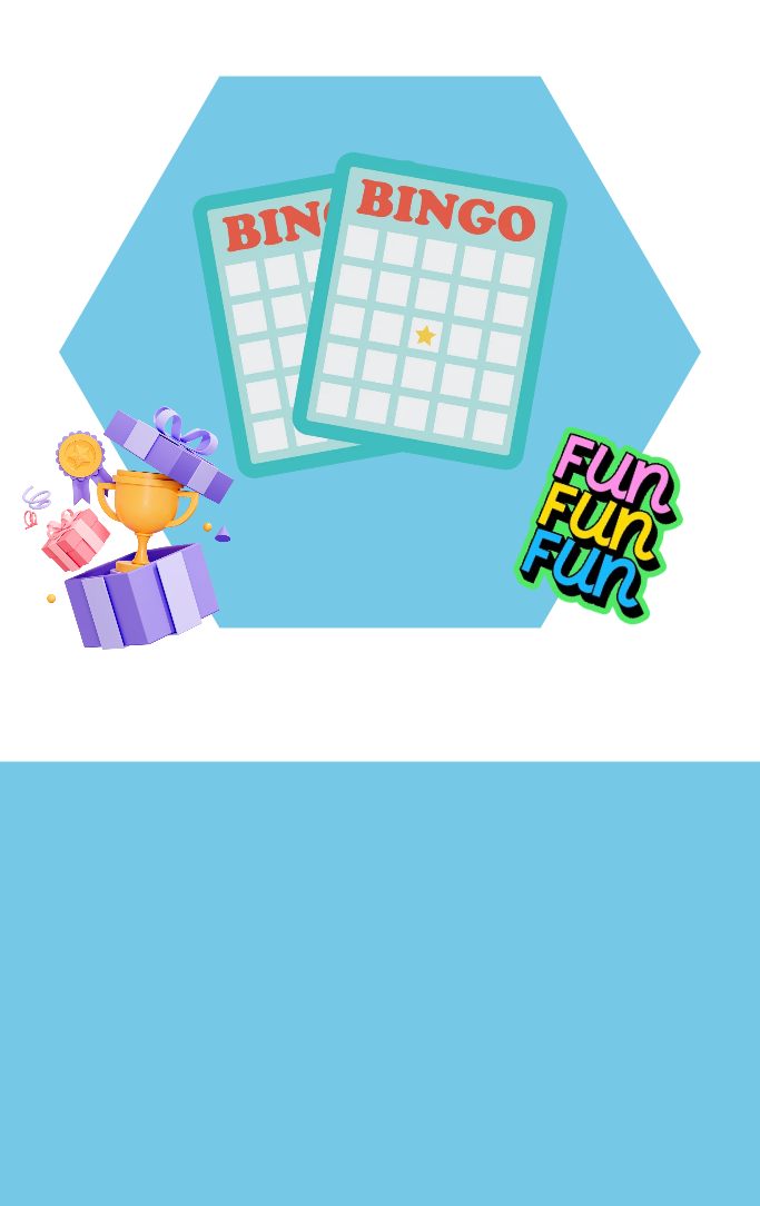 bingo and fun prizes graphic